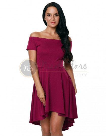 Rochie Skater Magenta